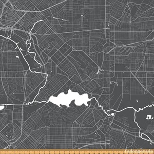 Stadtplan, Landkarte - Destinations von Anderson Design