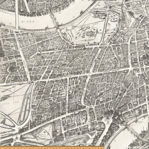 Stadtplan, Straßenkarte London - London von Whistler Studios
