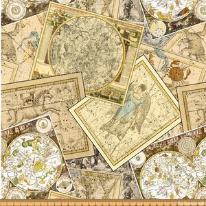Landkarten, Himmelskarten, Weltkarten, Atlas - Stargazer von Whistler Studios