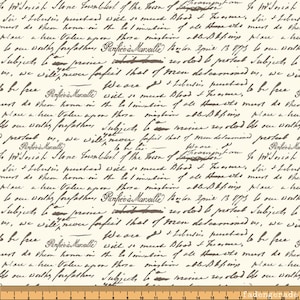 Schrift, Text, Handschrift - Buttercup von Timeless Treasures