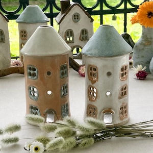 Keramik kerzenhaus