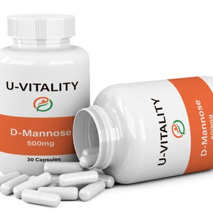 Buy 2 get 1 FREE D Mannose 500 mg Capsules Urinary Tract Health natural sugar Healthy Balance of Flora