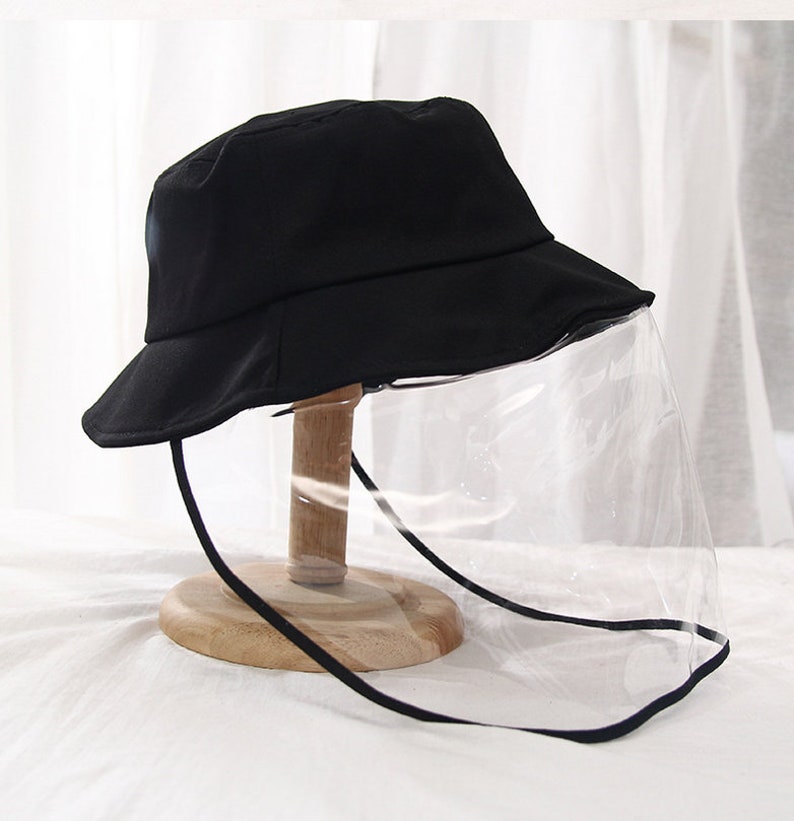 Safety Full Face Shield Hat Fisherman Cap with Shield Clear Flip-up Face Protect from Dust Chemicals Free Shipping