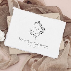 Semi Custom Digital Wedding Logo Wedding Monogram Floral - Etsy