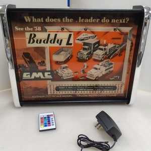 Buddy L 1958 Ad LED Display light sign box