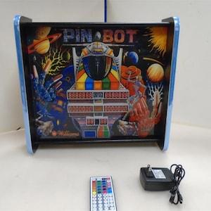 Williams Pinbot Pinball Head LED Display light box