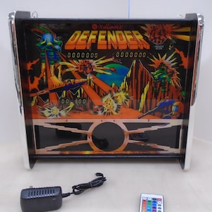 Williams Defender Pinball Head LED Display light box