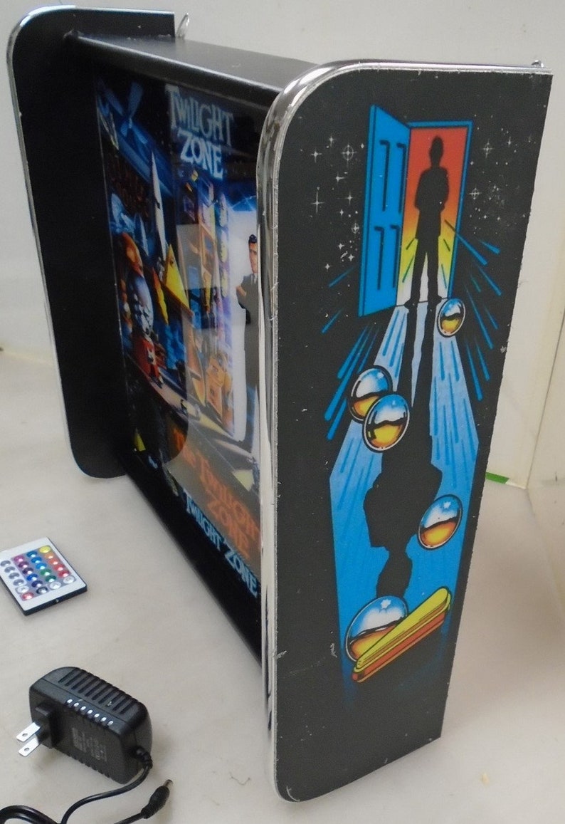Bally Twilight Zone Pinball Head LED Display Light Box Etsy