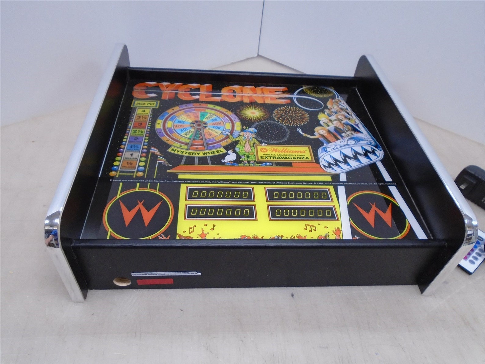 Williams Cyclone Pinball Head LED Display light box Etsy