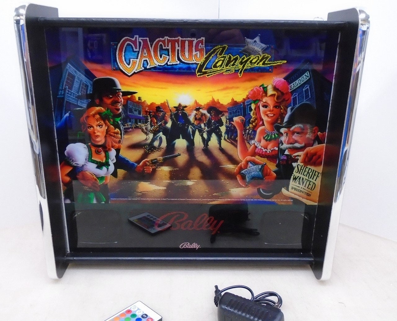 Bally Cactus Canyon Pinball Head LED Display Light Box - Etsy