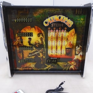 Stern Catacomb Pinball Head LED Display light box