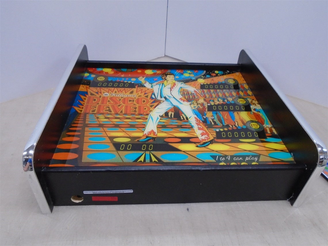 Williams Disco Fever Pinball Head LED Display Light Box Etsy UK