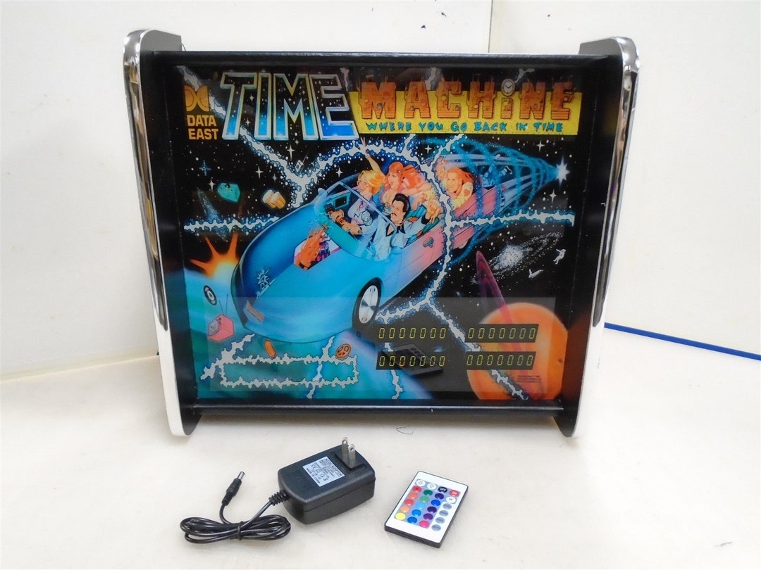 Time Machine Pinball Head LED Display Light Box - Etsy