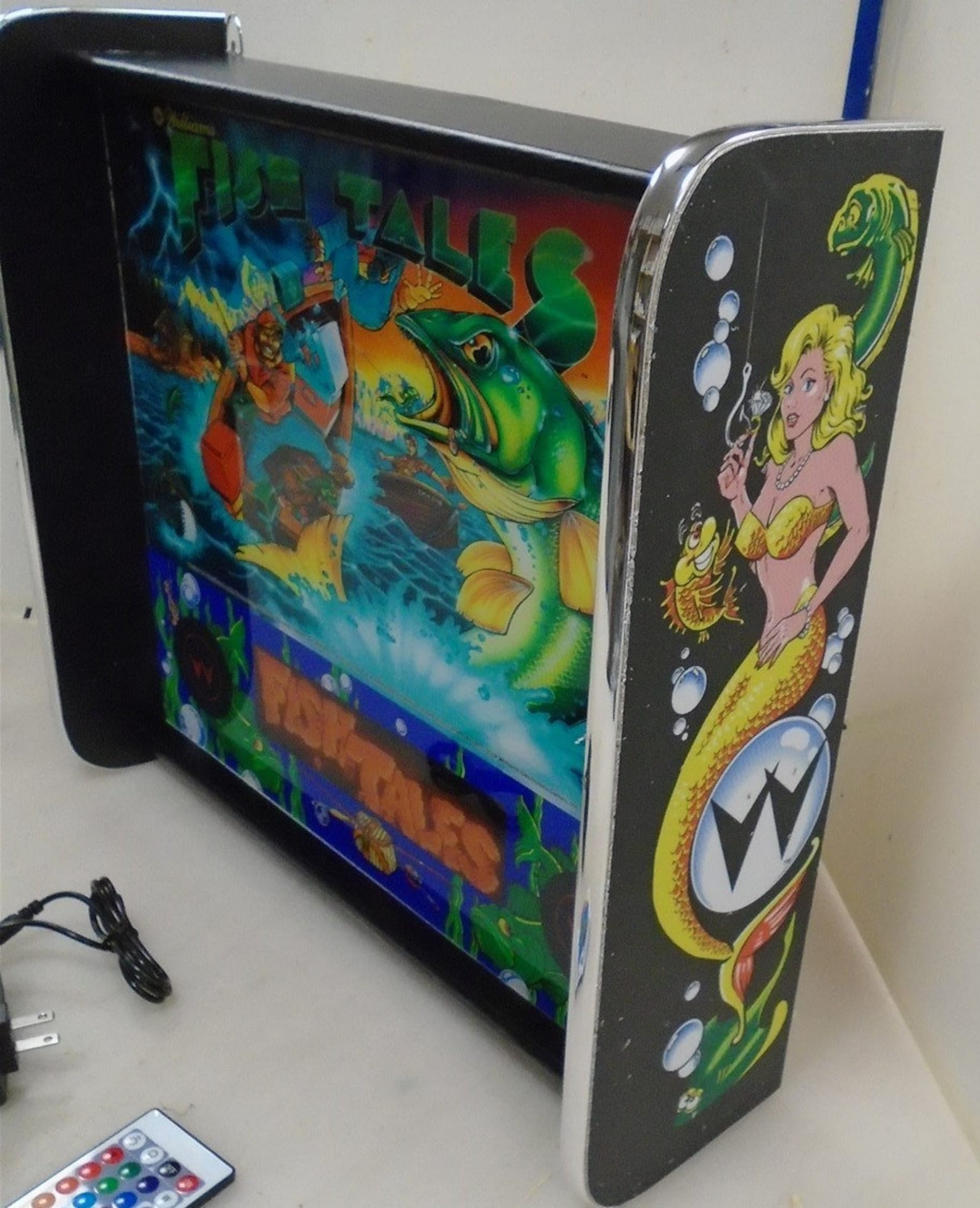 Williams Fish Tales Pinball Head LED Display Light Box Etsy