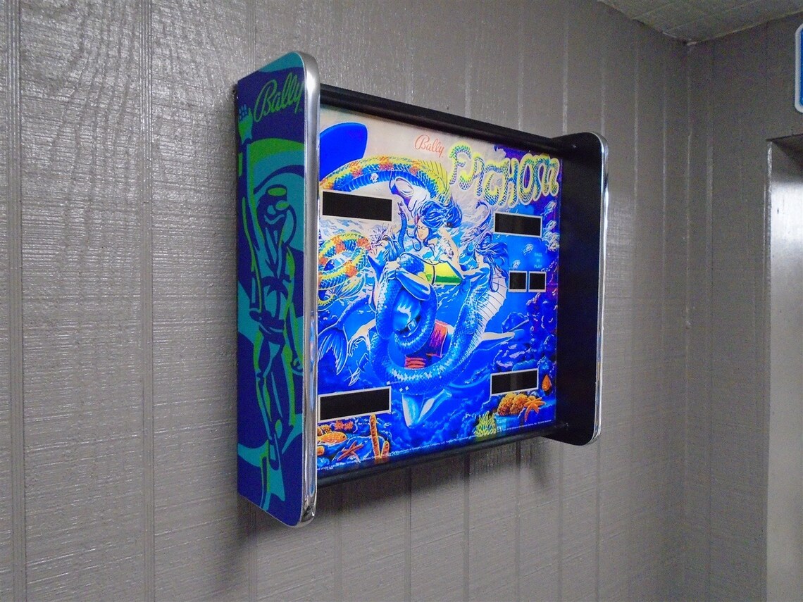 Bally Fathom Pinball Head LED Display Light Box Etsy