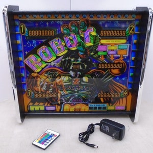Zaccaria Robot Pinball Head LED Display light box