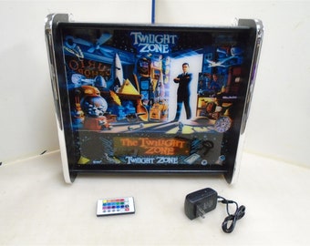 Bally Twilight Zone Pinball Head LED Display light box