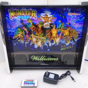 Williams Monster Bash Pinball Head LED Display light box