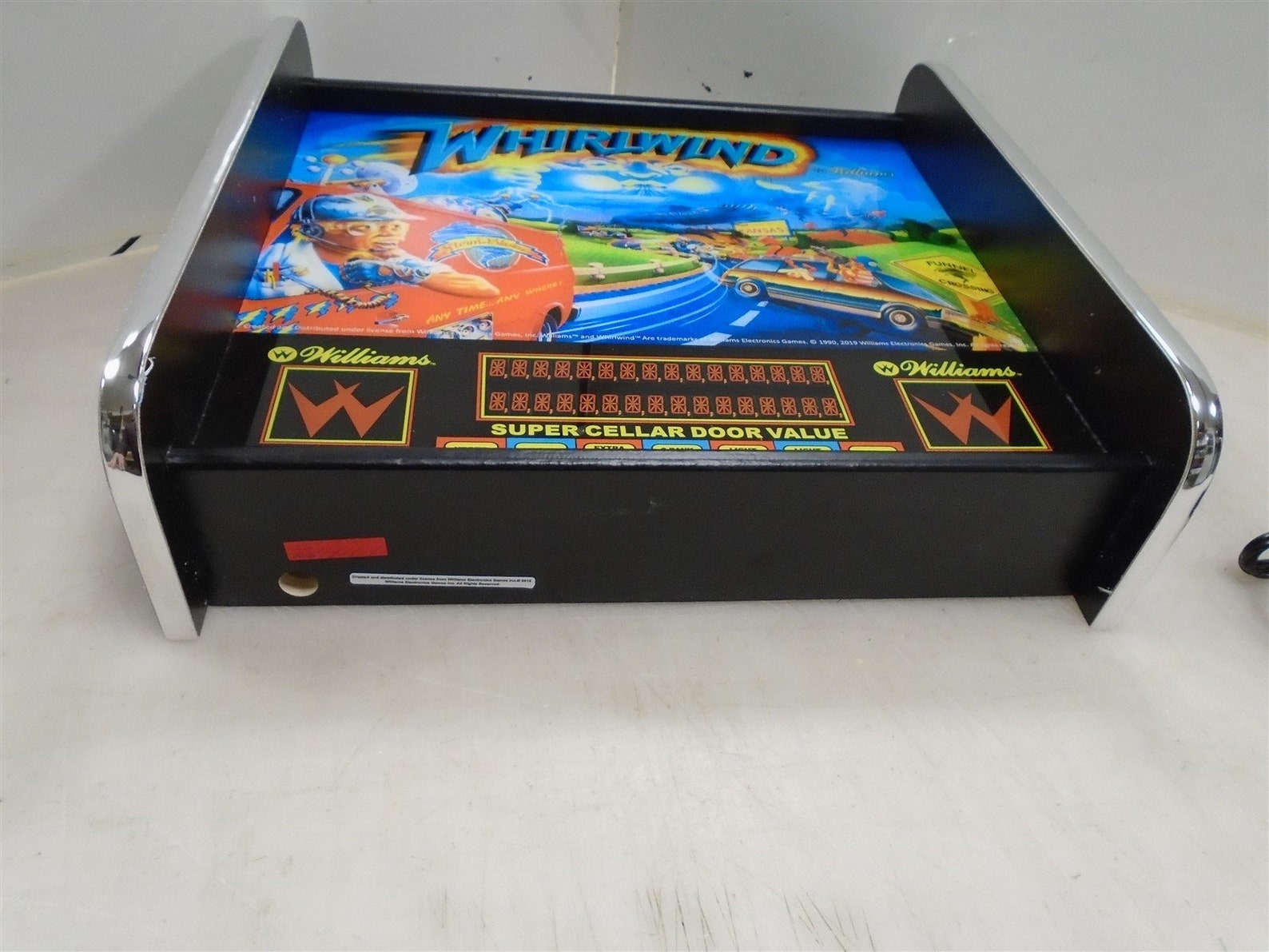 Williams Whirlwind Pinball Head LED Display Light Box Etsy