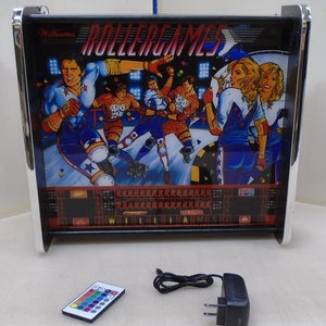 Williams Rollergames Pinball Head LED Display light box