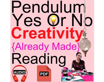 PENDULUM READING FOR Creativity Question & Answer ~ Same Hour