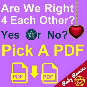 ¿SOMOS COMPATIBLES? Pregunta específica El mismo día y hora. Lectura urgente. Sí No. Respuesta: Elija una lectura en PDF similar a la lectura de cartas.