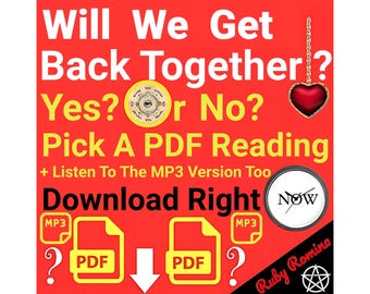 WILL WE REUNITE Will I Get Back Together With My Ex Love Partner Boyfriend Girlfriend Estranged Husband Wife Immediate Psychic Reading