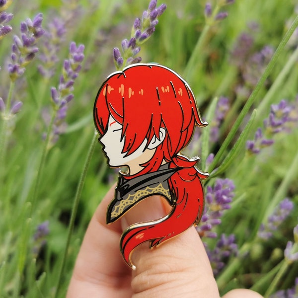 Diluc Enamel Pin - Genshin Impact