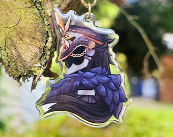 Il Capitano Acrylic Keychain - Genshin Impact