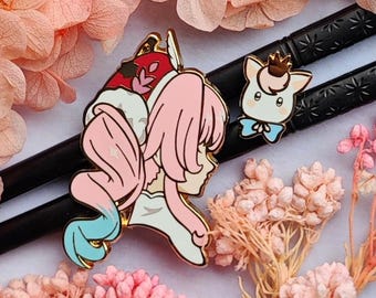 Hyacine & Ica Enamel Pin Set - Honkai Star Rail
