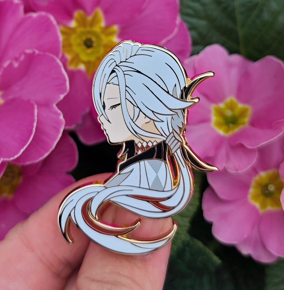 Arlecchino Enamel Pin Genshin Impact - Etsy España