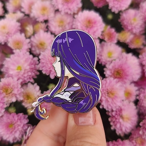 Raiden Shogun Enamel Pin - Genshin Impact