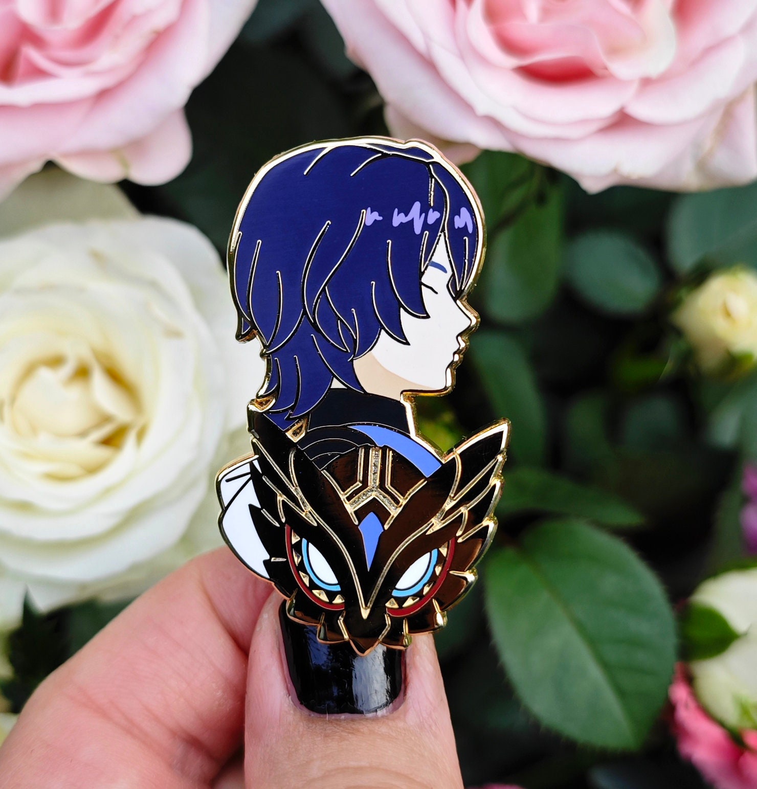 Dr. Ratio Enamel Pin - Honkai Star Rail