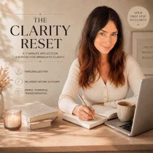 One Question | Personalized Reflection for Clarity | Career, Relationships & Life Decisions | Digital PDF | NOVEIA
