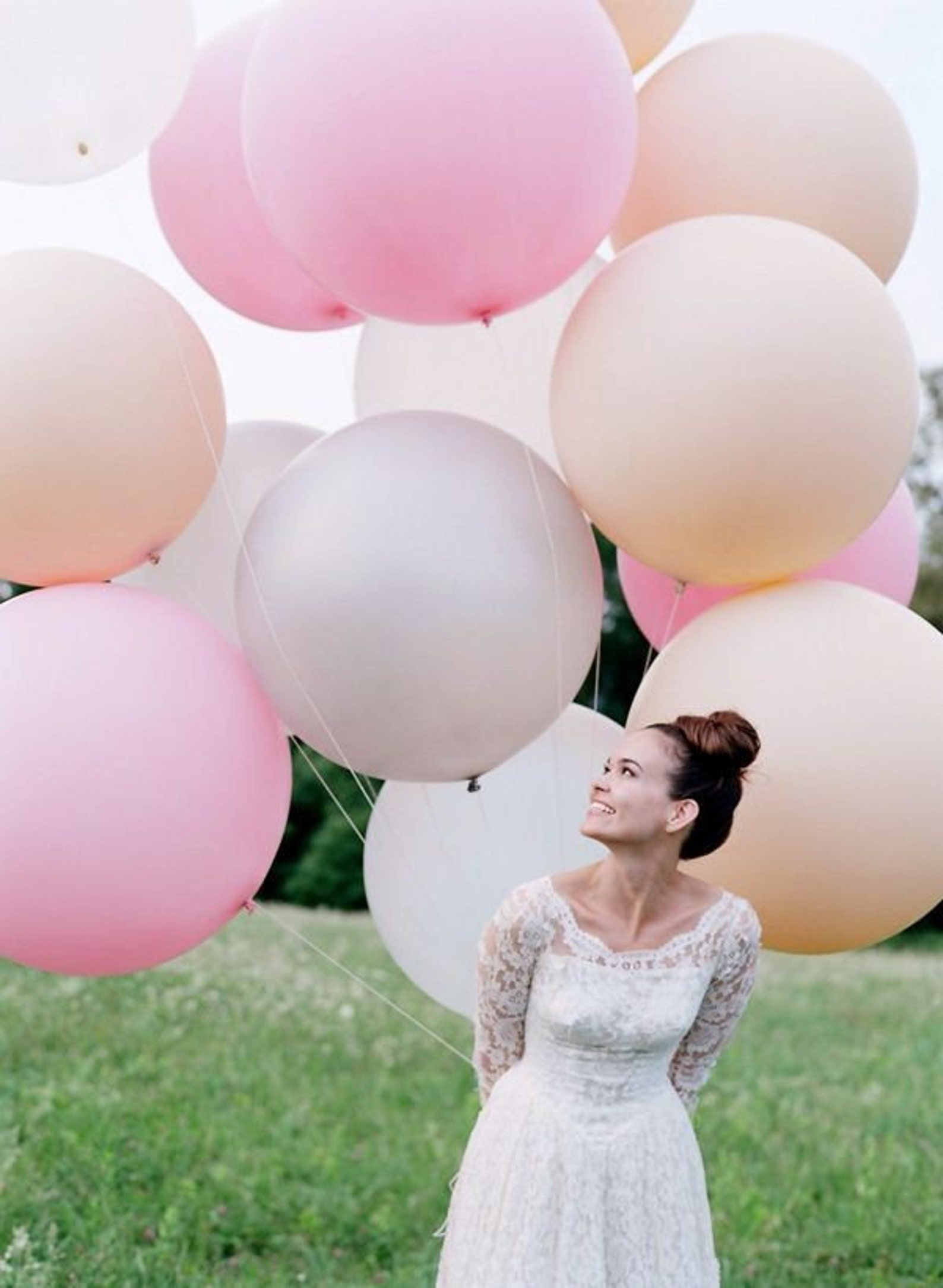 Riesenballons Hochzeit