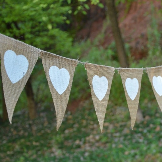 Girlande /'Mr /& Mrs/' Hochzeit Vintage Deko Jute Shabby
