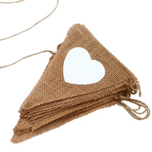 Candy Bar Jute Pennant Garland Wedding Bride and Groom Candy Bar Wedding Day Favors Party Snack Decoration Bride and Groom Wedding Ceremony Sweets image 4