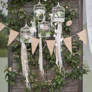 Candy Bar Jute Pennant Garland Wedding Bride and Groom Candy Bar Wedding Day Favors Party Snack Decoration Bride and Groom Wedding Ceremony Sweets image 7
