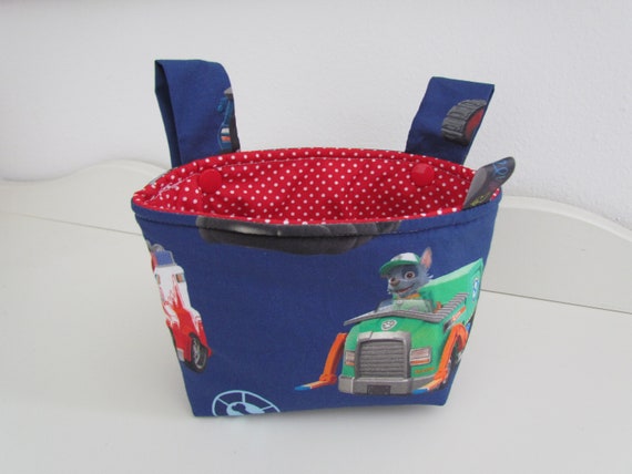 paw patrol bike basket