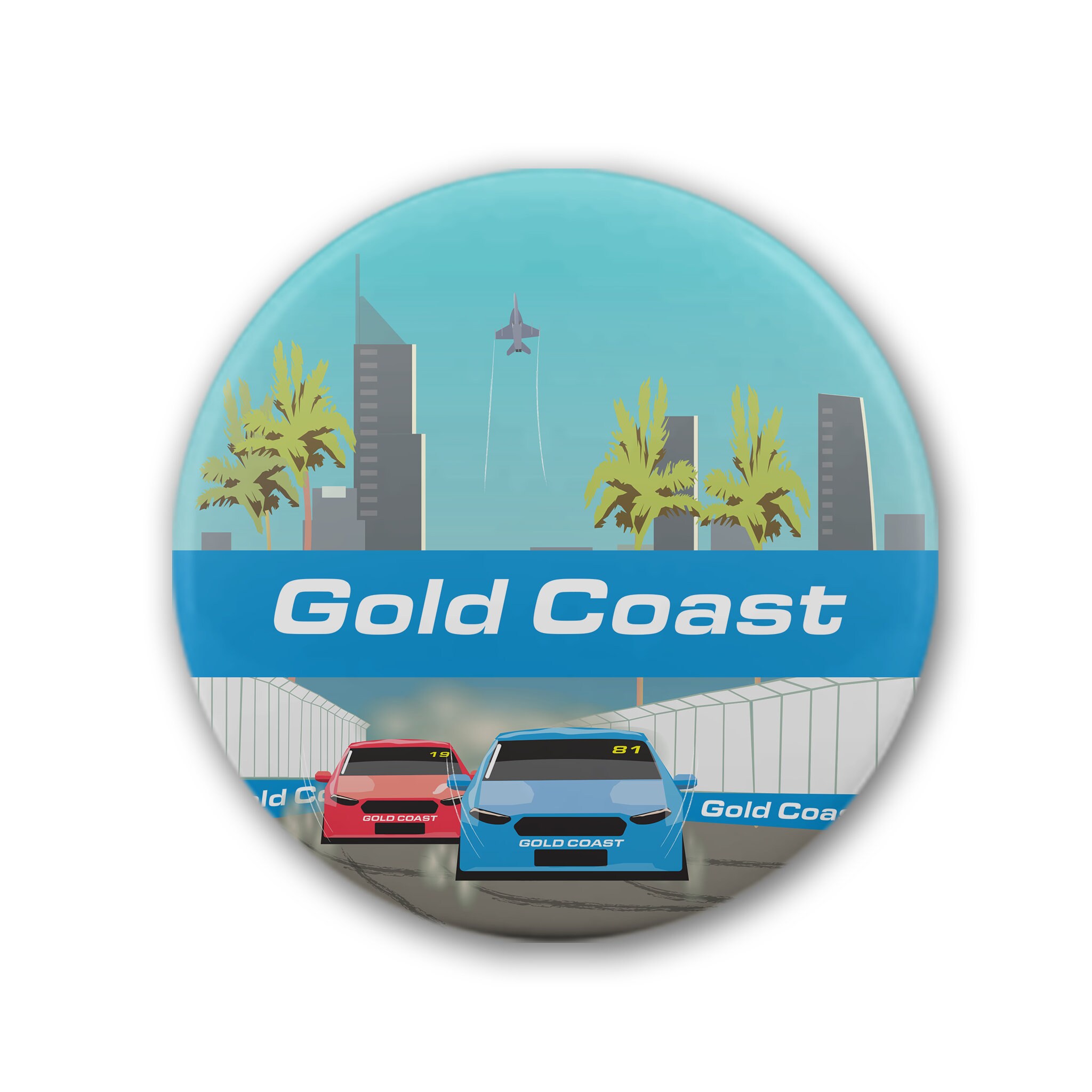 Gold Coast Racing Fridge Australia Souvenir Australia Etsy