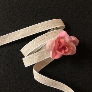 5/8 Inch Linen Ribbon