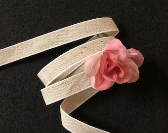 5/8 Inch Linen Ribbon
