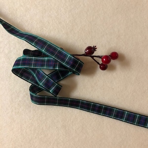 5/8 Inch MacKenzie Tartan Ribbon