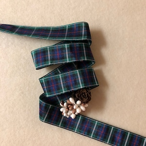 2,5cm breites MacKenzie Tartan Band