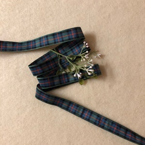 5/8 inch Flowers of Scotland Tartan-lint