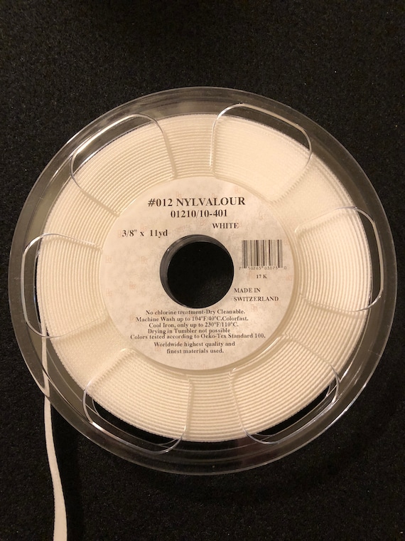 3/8 Inch White Nyvalour Swiss Velvet Ribbon - Etsy