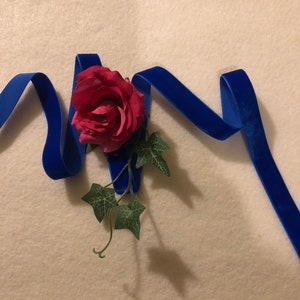 5/8 Inch Royal Nyvalour Swiss Velvet Ribbon