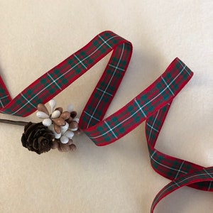 Fita Tartan MacGregor de 5/8 polegadas
