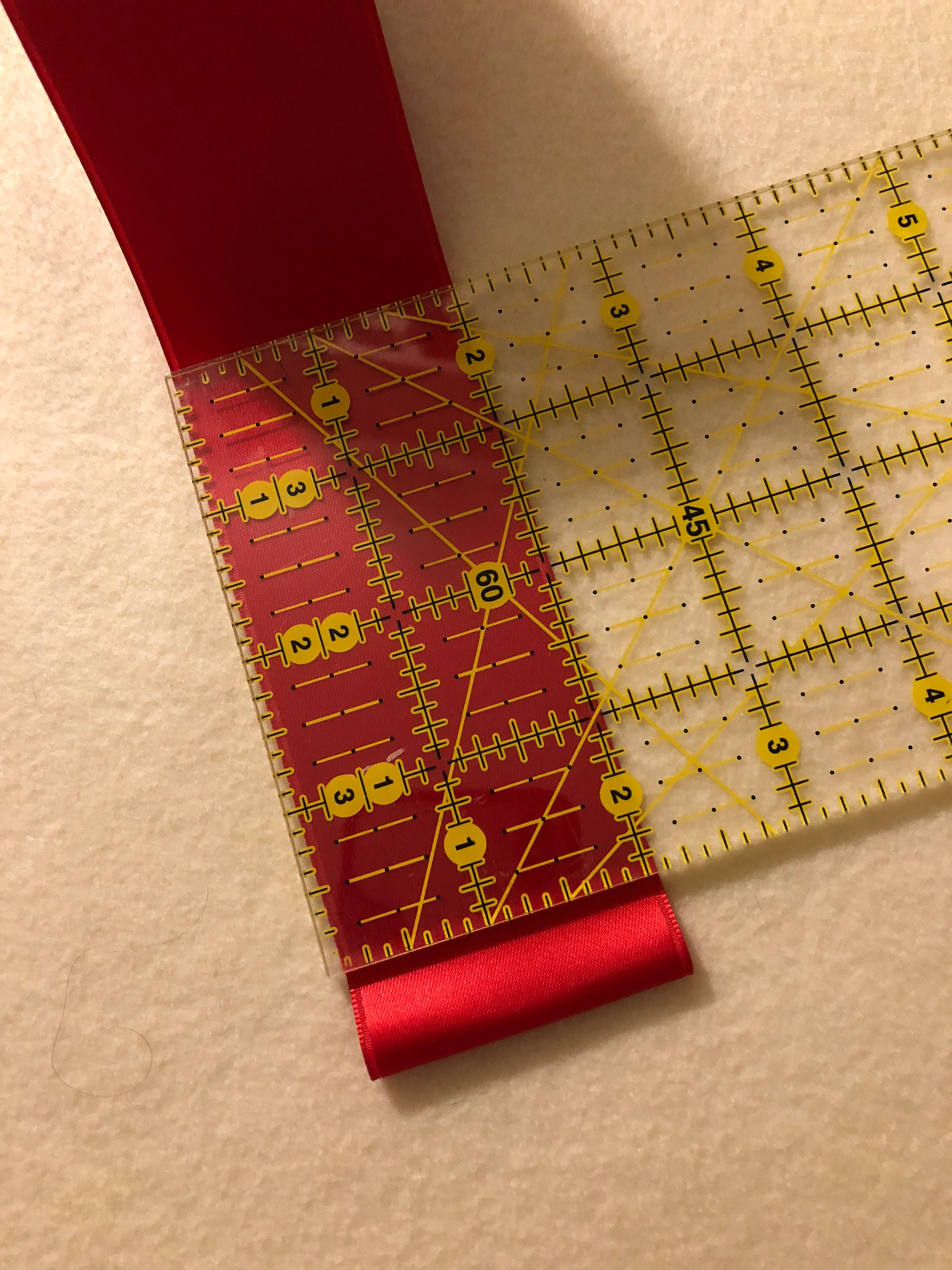 2 Inch Red Swiss Double Face Satin - Etsy