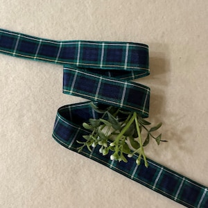 1 Inch Campbell Tartan Ribbon